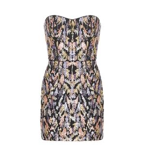 SemSem Sequin Bustier Dress Size 2
